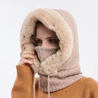 ราคา CRYSTAL CABIN หนาอบอุ่น หมวกบีนนี่ ขนแกะขนแกะ ผ้าขนสัตว์ขนแกะ Balaclava ฤดูหนาวในฤดูหนาว ตั้งแคมป์ หมวกผ้าพันคอคอ ใช้ได้ทุกเพศ (22663469078)