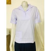 ราคา ถูกเสื้อนักเรียน คอปกทหารเรือ ตรานิวมอส ออกบิลได้ (6286718930)