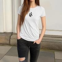 ราคา Closet Crush เสื้อยืดแขนสั้นคอกลม พิมพ์ลายกราฟฟิกกลางเสื้อ สีขาว สีครีม สีเทา สีดำ สีเหลือง (22930000794)
