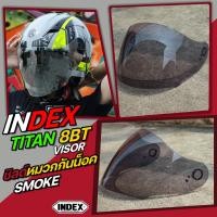 ราคา ชิลด์กระจกหมวกกันน็อค INDEX แท้ รุ่น TITAN 8BT ใส่กับหมวกกันน็อคได้ทุกขนาด (17940844779)