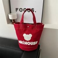 ราคา Deere Jack ใหม่กระเป๋าผ้าแคนวาสญี่ปุ่นพิมพ์ลายการ์ตูนตัวอักษรกระเป๋าทรงขนมจีบแบบพกพากระเป๋ากล่องอาหารกลางวันความจุสูงกระเป๋าเป้สะพายหลังสำนักงาน (22324548195)