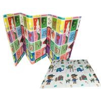 ราคา เสื่อพับ เสื่อรองคลาน 6 ฟุต หนา 8 มิล B แถมกระเป๋า (22844962965)