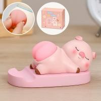 ราคา XIAOMIJIA โต๊ะที่จับโทรศัพท์มือถือน่ารักตุ๊กตาการ์ตูนบีบอัดก้นยางยืดตกแต่งบ้าน (22147376639)