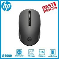 ราคา HP S1000 PLUS Wireless Silent Mouse Optical Portable Mini Mute Button Mice for Computer Notebook Laptop PC (22780001310)