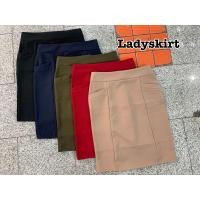 ราคา กระโปรงทรงเอสอบ ผ้า ป็อปคอน ยาว 22 นิ้ว ไซส์ s xl ผ่าหลัง (22225927224)