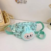 ราคา กระเป๋าสะพายข้างน่ารักการ์ตูนกระเป๋าสะพายข้างออกนอกบ้านถุงขนม labubu กระเป๋าคาดหน้าอกเด็ก (22923621889)