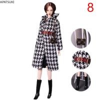 ราคา เสื้อโค้ทชุดเสื้อผ้าสำหรับผู้หญิงแนวออฟฟิศลายบั้งสำหรับตุ๊กตาบาร์บี้ชุดฝึกกระเป๋าคาดเอวรองเท้าบูท1 6ตุ๊กตาอุปกรณ์เสริมของเล่นเด็ก (21732442996)