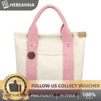 ราคา hebeanna กระเป๋าผ้าแคนวาสแบบพกพาความจุขนาดใหญ่ กระเป๋าทรงถังใส่อาหารกลางวันกระเป๋าแบบแบ่งเป็นหลายช่อง (22299478765)