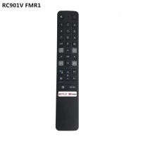 ราคา รีโมทคอนโทรลใหม่ RC901V FMR1สำหรับ TCL 4K Smart TV 43P725 65C728 50P728 L32S525 65C828ไม่มีฟังก์ชั่นเสียง (16707698845)