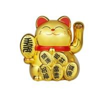 ราคา PINFU SHOP แมวกวัก นำโชค ตั้งหน้ารถ ตุ๊กตาแมวกวัก พลังงานแสงอาทิตย์ ตั้งโต๊ะ ตกแต่งบ้าน (22577578192)