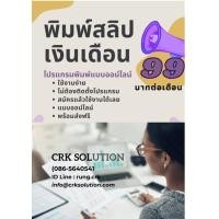 ราคา โปรแกรมแกรมพิมพ์เงินเดือน พิมพ์สลิปเงินเดือน แบบง่าย ไม่ต้องติดตั้ง พร้อมใช้งานได้ทันที แบบออน์ไลน์ ราคา 99 บาทต่อเดือน (19516601495)