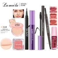 ราคา ชุดแต่งหน้าชุดแต่งหน้า Laneila 7ชิ้นคอนซีลเลอร์แบบ2 In 1แป้งฝุ่นแป้งเคลือบอเนกประสงค์ผงคุมความมันกันน้ำ อายไลเนอร์แบบน้ำ ลิปสติกเนื้อแมท ที่ปัดแก้มสีแดง มาสคาร่า ดินสอเขียนคิ้ว มินิพัฟ (22604814001)