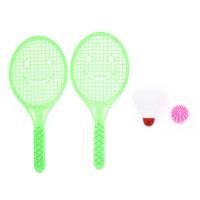 ราคา ZAU ไม้ตีเทนนิสสำหรับเด็กไม้แบตมินตันของเล่นเพื่อการศึกษากีฬาสำหรับผู้ปกครองเด็ก (22840582862)