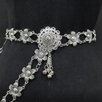 ราคา เข็มขัดอีสาน Vintage jewelry ชุดล้านนาไท ลายดอกไม้ เข็มขัด เงินโบราณ (22535711893)