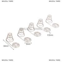 ราคา WHUEAL3 5ชิ้นแบตเตอรี่ AA ขั้วลบและขดลวดบวกแผ่นสัมผัสสปริงแบตเตอรี่ AA นิกเกิลลวดสปริง (22740702494)