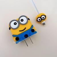 ราคา ตัวงับหัวชาร์จ20ลายการ์ตูนสำหรับไอโฟนหัวชาร์จ 18w 20w ถนอมหัวชาร์จ (22257885224)