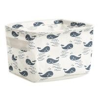 ราคา SNH 03 กล่องเล็ก กล่องผ้าอเนกประสงค์ ลายน่ารัก ขนาดเล็ก ตะกร้าอเนกประสงค์ พับได้ ใส่ของ (22639693393)