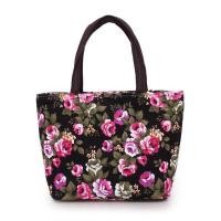 ราคา XUXIAOYAN Fujiou Fabric Lunch BAG Print CROSS BAG Tote Flowers Common Shoulder Bag Oxford Fabric purse Rose FEMALE purse (22947194956)