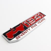 ราคา JEEP 1941 สติ๊กเกอร์ติดรถ 75 ปีแต่งรถคลาสสิคโลโก้รถยนต์ครบรอบ JEEP 75 คู่มือ Wrangler Freelance Grand Cherokee (21790444124)