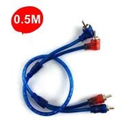 ราคา สายสัญญาณRCAทองแดงแท้ 2ออก2 สายRCA สายแจ็ค ใช้ได้ทั้งเครื่องเสียงบ้าน เครื่องเสียงรถยนต์ (22664730900)