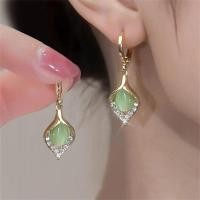ราคา ต่างหูเพชรหินตาแมวหรูหราและสง่างามเครื่องประดับอัญมณีแฟชั่นต่างหูรูปหยดน้ำ (22577532266)