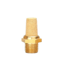 ราคา นิวเมติกวาล์ว Solenoid SLL ปรับ Silencer SML แบนหัวเจดีย์ทองแดง Silencer BSL 01 02 03 04 (21399704363)