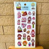 ราคา สติกเกอร์นูน ลายกาตูนมีให้เลือก100 ลาย ใบละ9 sticker นูน สติ๊กเกอร์ ลาบูบู้ labubu แคร์แบร์ carebear เจ้าหญิง คิตตี้ (22619139750)