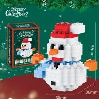 ราคา เลโก้ตั้งโชว์ขนาดเล็ก บล็อคตัวต่อคริสร์มาส ซานตาคลอส กวางเรนเดียร์ โมเดลจิ๋ว (22960268846)