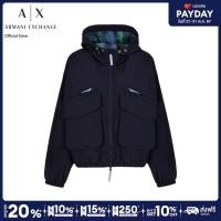 ราคา AX Armani Exchange เสื้อแจ็คเก็ตผู้หญิง รุ่น AX 3DYB10 YNTTZ1593 สีกรมท่า (21405698016)
