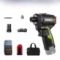 ราคา Wuxia Wu129 ไขควง 12v แบตเตอรี่ลิเธียมไฟฟ้ามินิมือเจาะไขควงแบบชาร์จไฟได้เครื่องมือไฟฟ้าในครัวเรือน (22917791999)