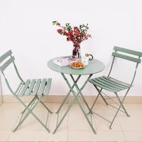 ราคา โต๊ะ โต๊ะกาแฟรวมเก้าอี้2 ตัว พับได้ สามารถพับเก็บได้ โต๊ะกาแฟ พร้อมกับเก้าอี้ วัสดุ เหล็ก (21993566796)