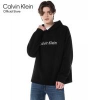 ราคา CALVIN KLEIN สเวตเชิ้ตมีฮู้ดผู้ชาย Standard Logo ทรง Relaxed รุ่น 40HM231 BAE สีดำ (19419746889)