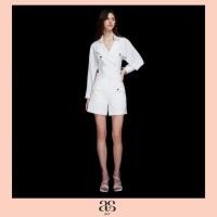 ราคา asv aw23 Collins Shorts กางเเกงผู้หญิง ขาสั้น เอวสูง แต่งพับกระเป๋าหน้า แต่งกระดุมทอง (20697123404)