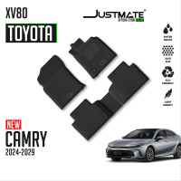 ราคา JUSTMATE TOYOTA พรมปูพื้นรถยนต์ CAMRY 2024 2029 XV80 (22971554605)