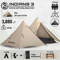 ราคา K2 INDIANS3 เต็นท์ทรงกระโจม 3P (22687971332)