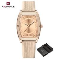 ราคา นาฬิกา NAVIFORCE สำหรับผู้หญิงยอดนิยมสีม่วง2024นาฬิกาเรืองแสงกันน้ำควอตซ์นำเข้านาฬิกาข้อมือสุภาพสตรีที่สง่างาม (22733496043)