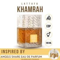 ราคา น้ำหอม Lattafa Khamrah ขนาด 100 ml ติดทน ของแท้ นำเข้าจาก UAE (22944417583)