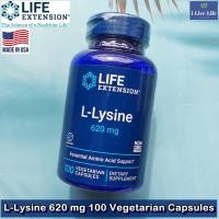 ราคา แอล ไลซีน L Lysine 620 mg 100 Vegetarian Capsules Life Extension (9361969680)