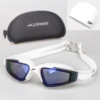 ราคา แว่นตาว่ายน้ำแข่งกรอบกลาง Speedo การแข่งขันระดับมืออาชีพแว่นตาว่ายน้ำผู้ใหญ่เคลือบฟิล์ม HD แว่นตาว่ายน้ำกันฝ้า (22445996646)