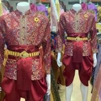 ราคา ชุดไทยผู้ชาย ชุดพี่หมื่น ไม่รวมเครื่องประดับ (20015474479)