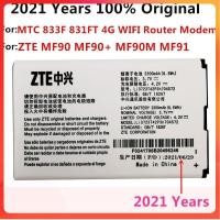 ราคา แบตเตอรี่คุณภาพสูงLi3723T42P3h704572สำหรับZTE MF91 MF90 4G WIFI Router Modem 2300MAh (10237010264)