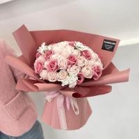 ราคา ช่อดอกไม้กุหลาบให้แฟนสาวของแม่ดอกคาร์เนชั่นสำหรับวันเกิดสบู่ดอกไม้ปลอมจริงดอกไม้สบู่ของขวัญวันวาเลนไทน์ทานาบาตะ (15634849288)