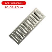 ราคา ตะแกรงระบายน้ำสแตนเลส ฝาท่อสแตนเลส รางน้ำทิ้ง มีให้เลือก 4ขนาด รางท่อน้ำทิ้ง รางระบายน้ำ ฝาปิดท่อระบายน้ำ ฝาท่อระบายน้ำ ที่ปิดฝาท่อ ตะแกรงน้ำทิ้ง (21894413134)