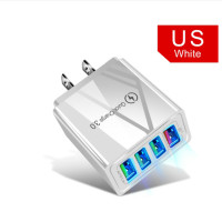 ราคา 4USB ที่ชาร์จเร็ว Fast Charging adapter USB QC 3 0 3 1A 4USB หัวชาร์จ หัวชาร์จมือถือ อแดปเตอร์ชาร์จไฟ ชาร์จได้ 4 พอร์ต (21294055691)