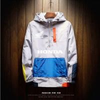 ราคา HONDA ฮอนด้ามอเตอร์ไซค์ windproof ชุดสูทขี่มอเตอร์ไซค์เสื้อโค้ทผู้ชาย เสื้อแจ็คเก็ตผู้ชาย (18406137045)