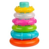 ราคา PLAYGRO SORT AND STACK TOWER ของเล่น โยนห่วง เรียงซ้อนกันเป็นหอคอย สีรุ้งสดใสสวยงาม (21714273300)