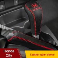 ราคา Honda 2009 2010 2011 2012 2013 2014 2015 2016 2017 2018 2019 2020 Old Classic City เมืองใหม่อัตโนมัติเกียร์ Handbrake Lever Cover หนังเกียร์ฝาครอบเกียร์ (14285856915)