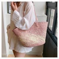 ราคา 2024 ฤดูร้อนใหม่กระเป๋าสตรีสากลความจุขนาดใหญ่กระเป๋าฟางสไตล์ญี่ปุ่นและเกาหลีใต้กระเป๋าสะพายสีเขียวสีเหลืองรายละเอียด (22260987005)