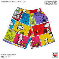 ราคา แตงโม SUIKA เสื้อแตงโม กางเกงเอวยางยืดขาสั้น พิมพ์ลายลายSNOOPY SN PS 031 (22943056311)