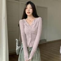 ราคา BG world เสื้อแฟชั่นผญๆ เสื้อไหมพรมผญ เสื้อแขนยาวผญ เสื้อแฟชั่นผญๆ เสื้อผ้าแฟชั่น เสื้อกันหนาว ผญ (22958348450)
